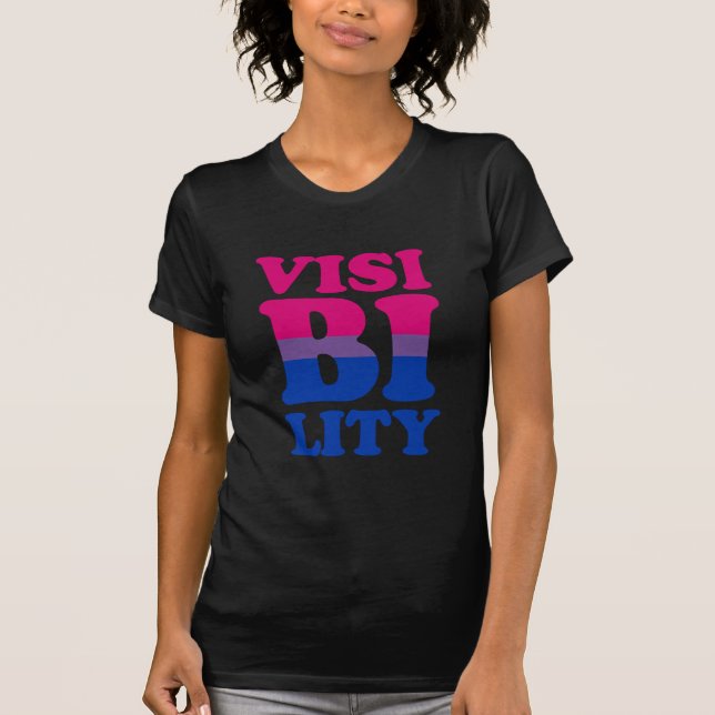 Bisexual Visibility T-Shirt (Front)