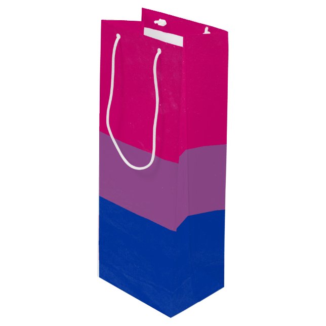 Bisexual Wine Gift Bag (Front Angled)