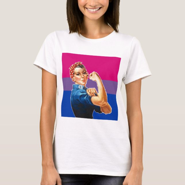 Bisexual Woman Pride T-Shirt (Front)