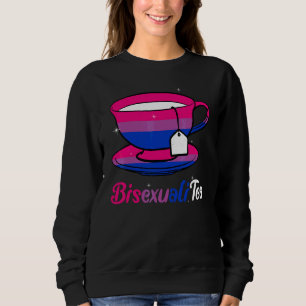 Bisexualitea Bisexual   Bisexual Support Tea Sweatshirt