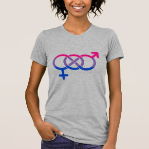 Bisexuality Gender Symbol T-Shirt