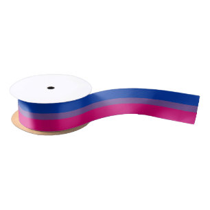 Bisexuality pride flagribbon satin ribbon