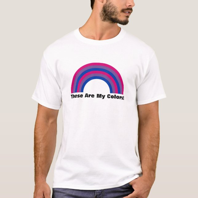 Bisexuality rainbow pride T-Shirt (Front)