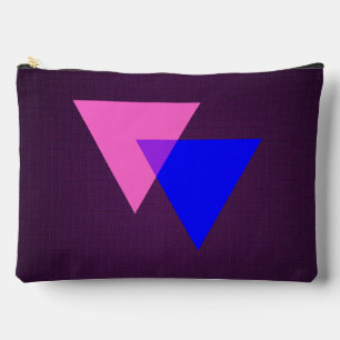 Bisexuality symbol  accessory pouch