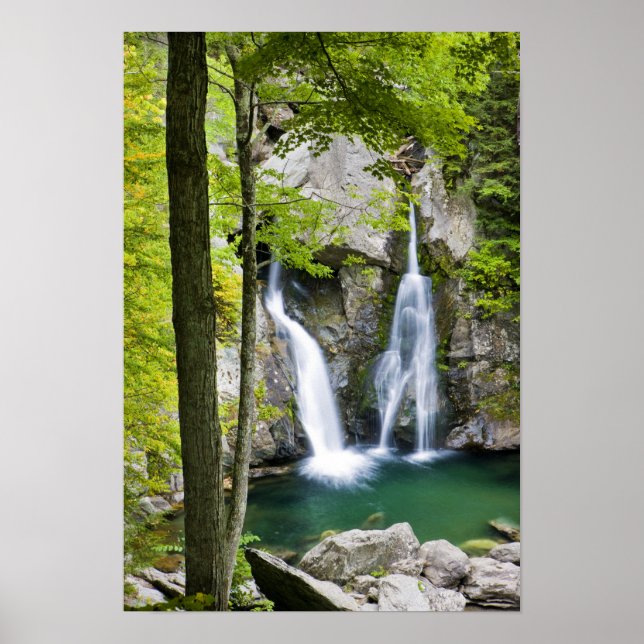 Bish Bash Falls in Bish Bash Falls State Park Poster (Front)