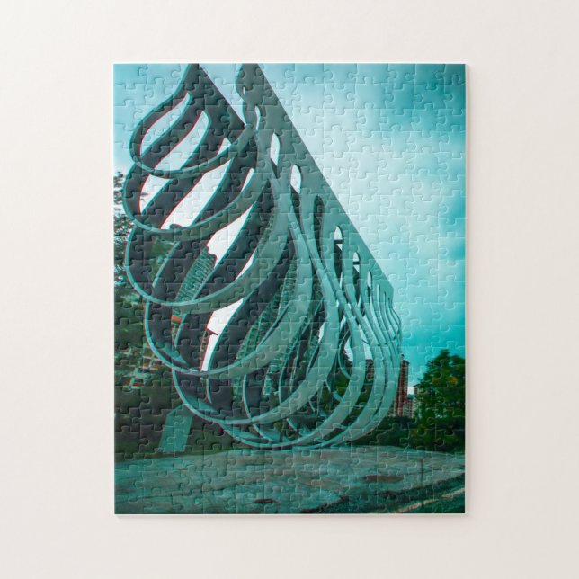 Bishanpark Swing Sculpture Singapore. Jigsaw Puzzle (Vertical)