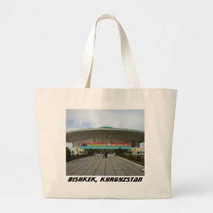 Bishkek Frunze Kyrgyzstan Circus Large Tote Bag