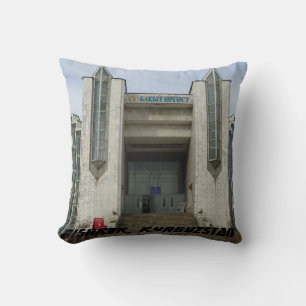Bishkek, Kyrgyzstan Wedding Palace Cushion