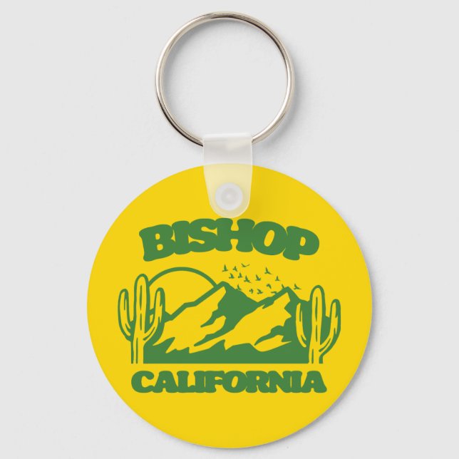 Bishop California Key Ring (Front)