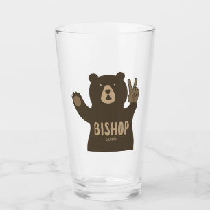 Bishop California Peace Bear Glass