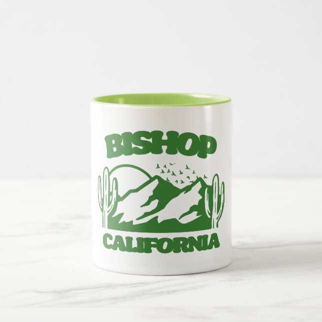Bishop California Two-Tone Coffee Mug (Center)