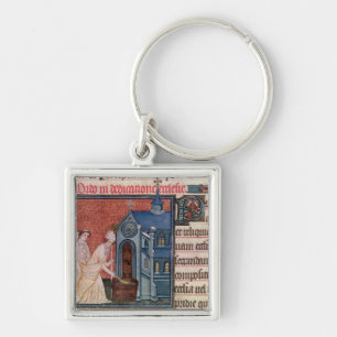 Bishop Consecrating a church Key Ring