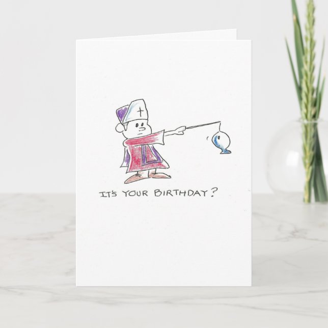 Bishop fish card (Front)