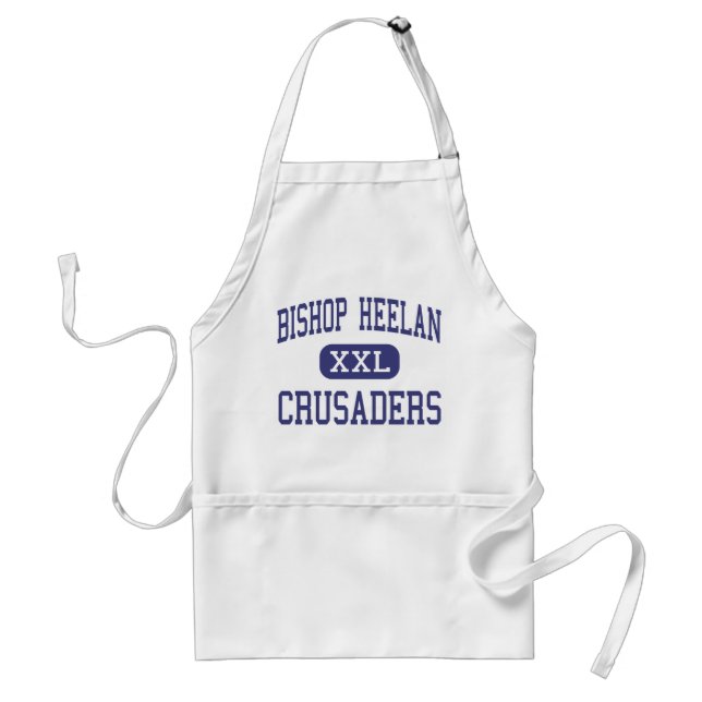 Bishop Heelan - Crusaders - Catholic - Sioux City Standard Apron (Front)