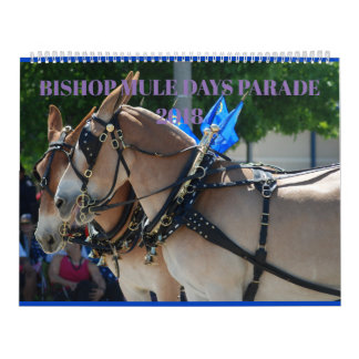 Bishop Mule Days Parade of 2018 Calendar