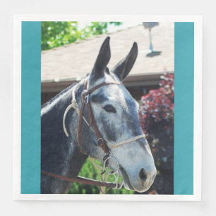 Bishop Mule Days Parade of 2018 Napkin