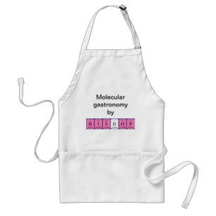 Bishop periodic table name apron