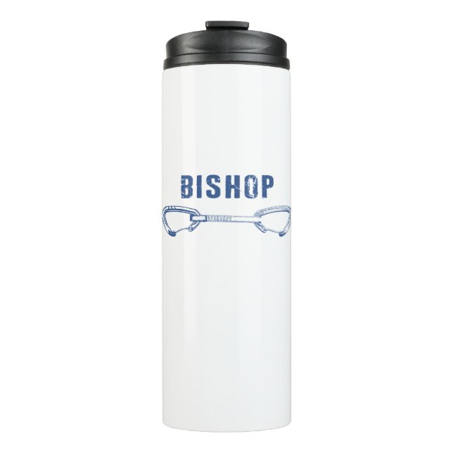 Bishop Rock Climbing Quickdraw Thermal Tumbler (Front)