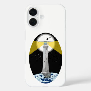 Bishop Rock Lighthouse iPhone 16 Case