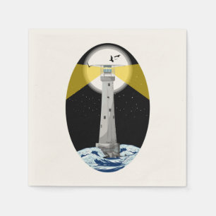 Bishop Rock Lighthouse Napkin