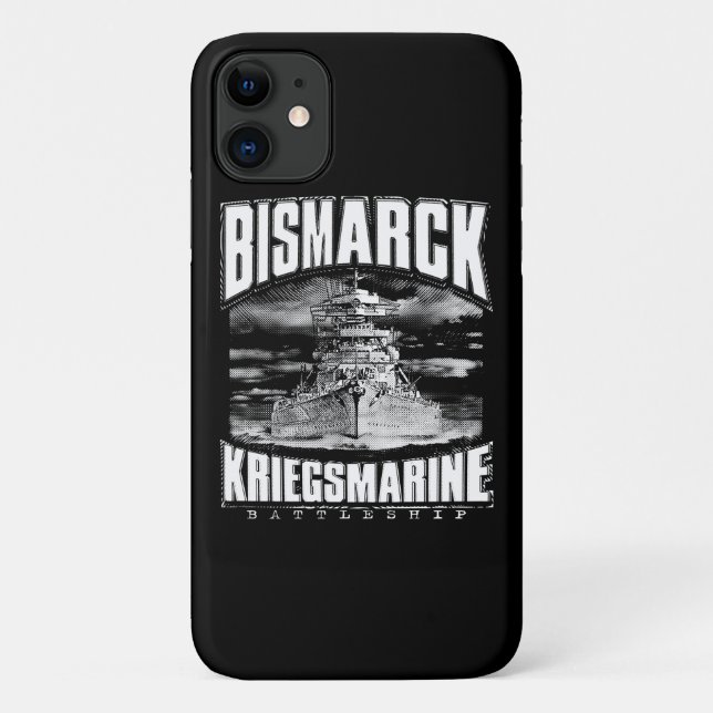 Bismarck Case-Mate iPhone Case (Back)