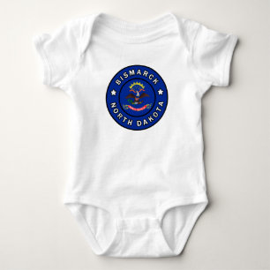 Bismarck North Dakota Baby Bodysuit