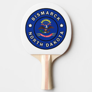 Bismarck North Dakota Ping Pong Paddle