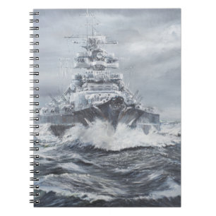 Bismarck off Greenland coast 1900hrs 23rdMay Notebook
