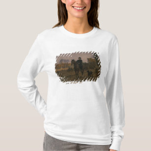 Bismarck on Horseback with Dog T-Shirt
