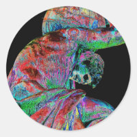 Bismarck Statue, Berlin, Greek God Atlas, Coloured