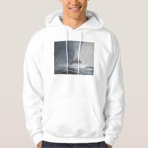 Bismarck through curtains of rain sleet hoodie