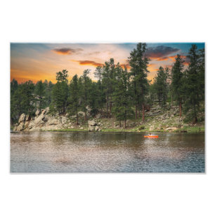 Bismark Lake in Black Hills National Forest Photo Print