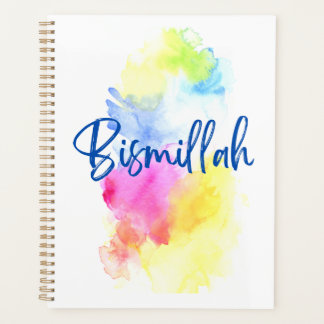 Bismillah Weekly/Monthly Planner