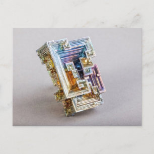 Bismuth Crystal Postcard