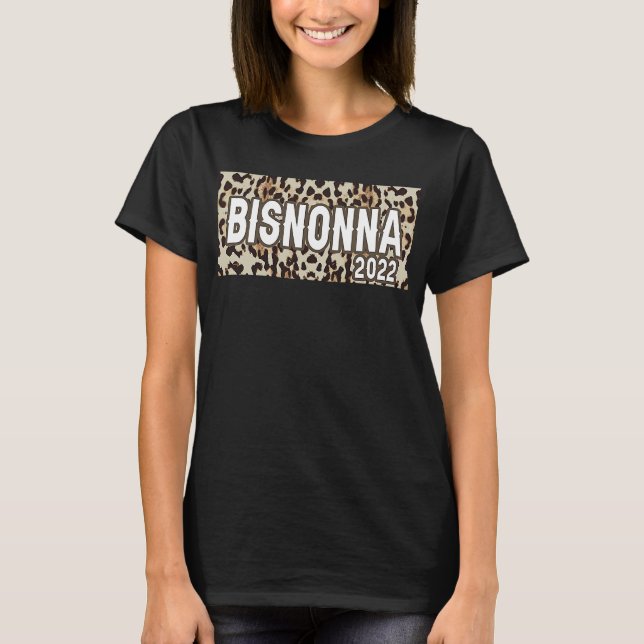 Bisnonna 2022 Announcement Italian Great Grandma L T-Shirt (Front)