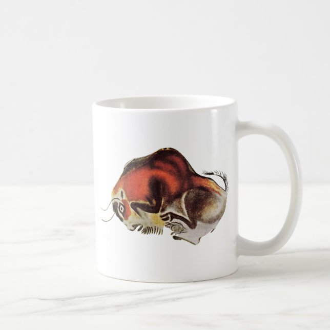 Bison ~ Altamira Spain ~ Cave Drawing Coffee Mug (Right)