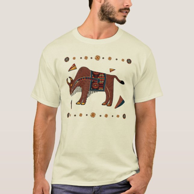 Bison Americana 3D T-Shirt (Front)