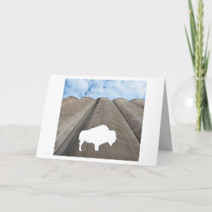 Bison and Silo Card