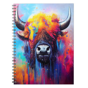 Bison  Animal Discovery Adventure Nature Planet  Notebook