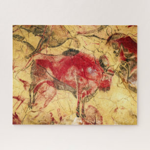 Bison at Altamira (Spain) Artist unknown Jigsaw Puzzle