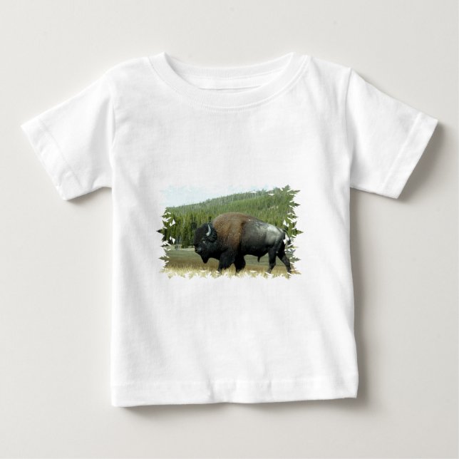 Bison  Baby T-Shirt (Front)