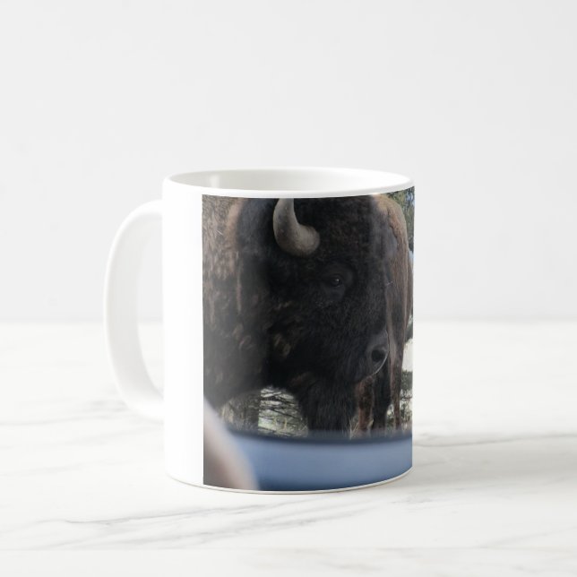 Bison Beverage Coffee Mug (Front Left)