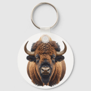 Bison / Buffalo Key Ring