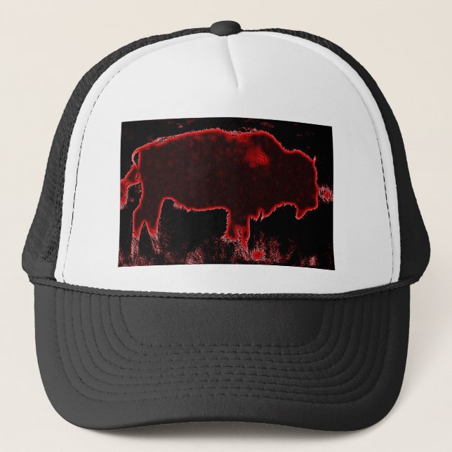 Bison / Buffalo Trucker Hat (Front)