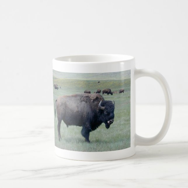 Bison Coffee Mug (Right)