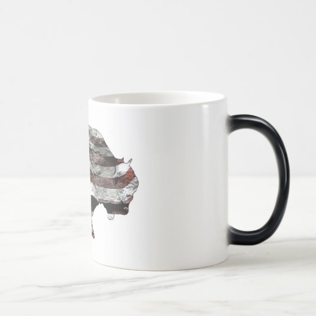 Bison Flag Magic Mug (Right)