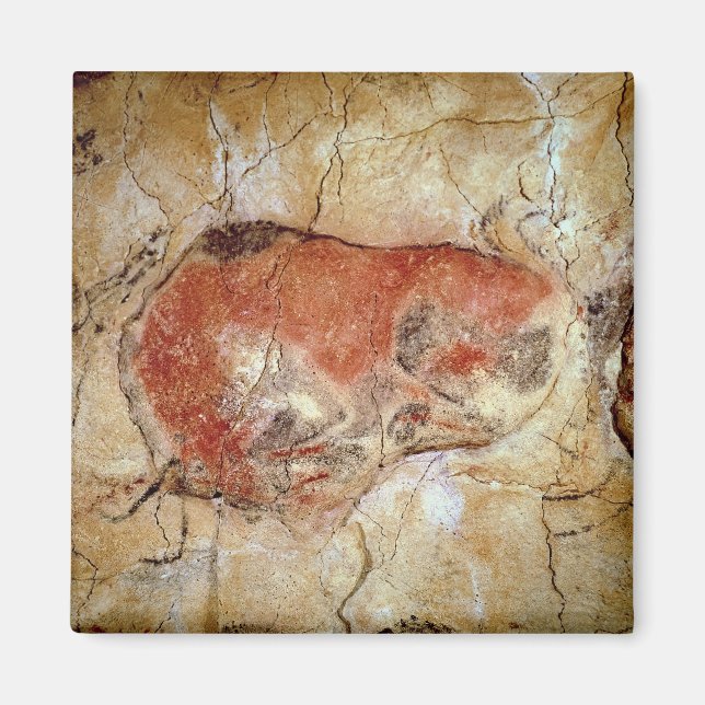 Bison from the Altamira Caves Magnet (Front)