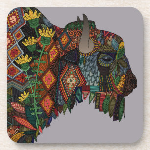 bison heather coaster