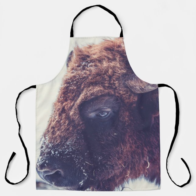 BISON IN THE WINTER APRON (Front)
