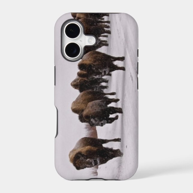 Bison in Winter (Back)